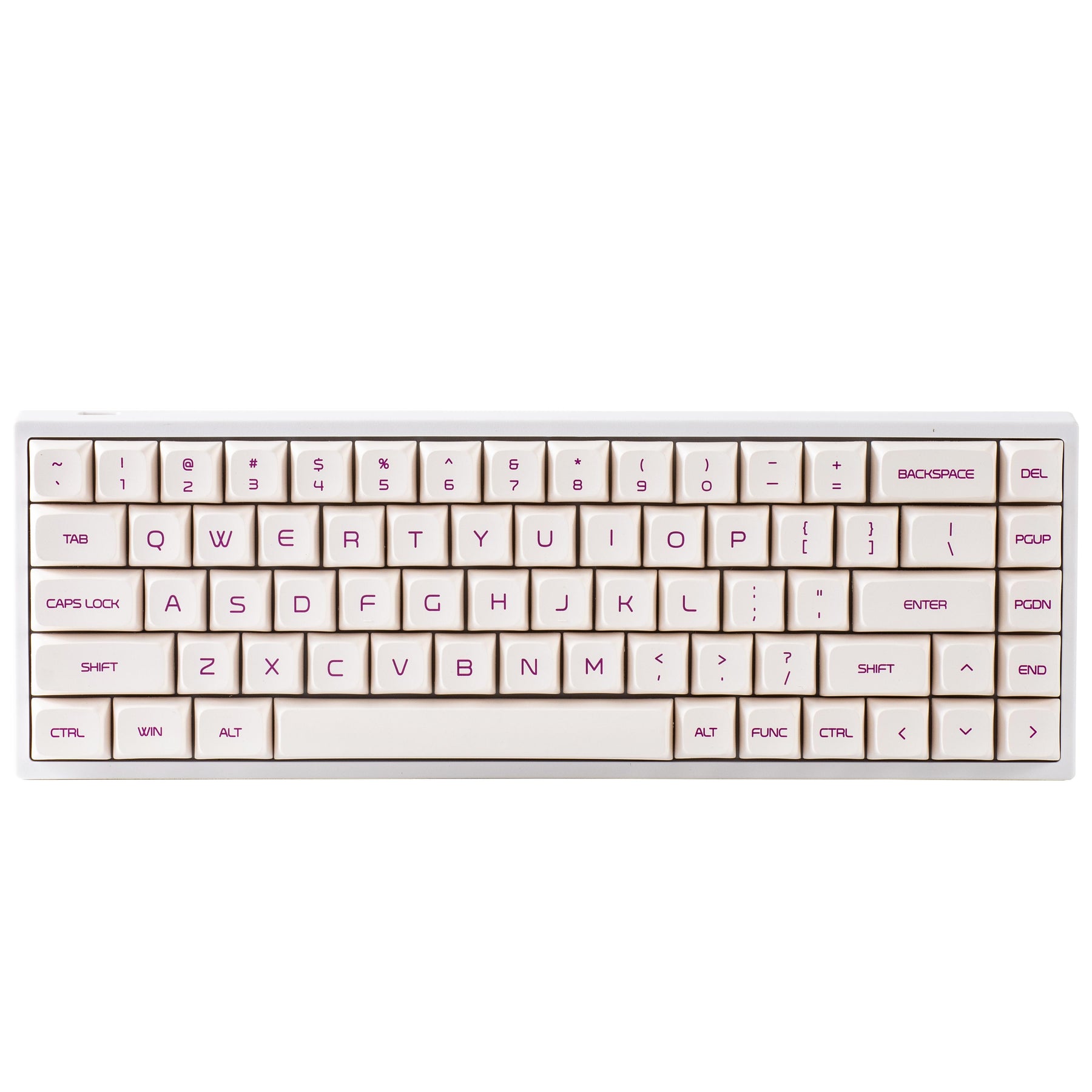 YUNZII KC68 Lavender Hot Swappable Mechanical Keyboard