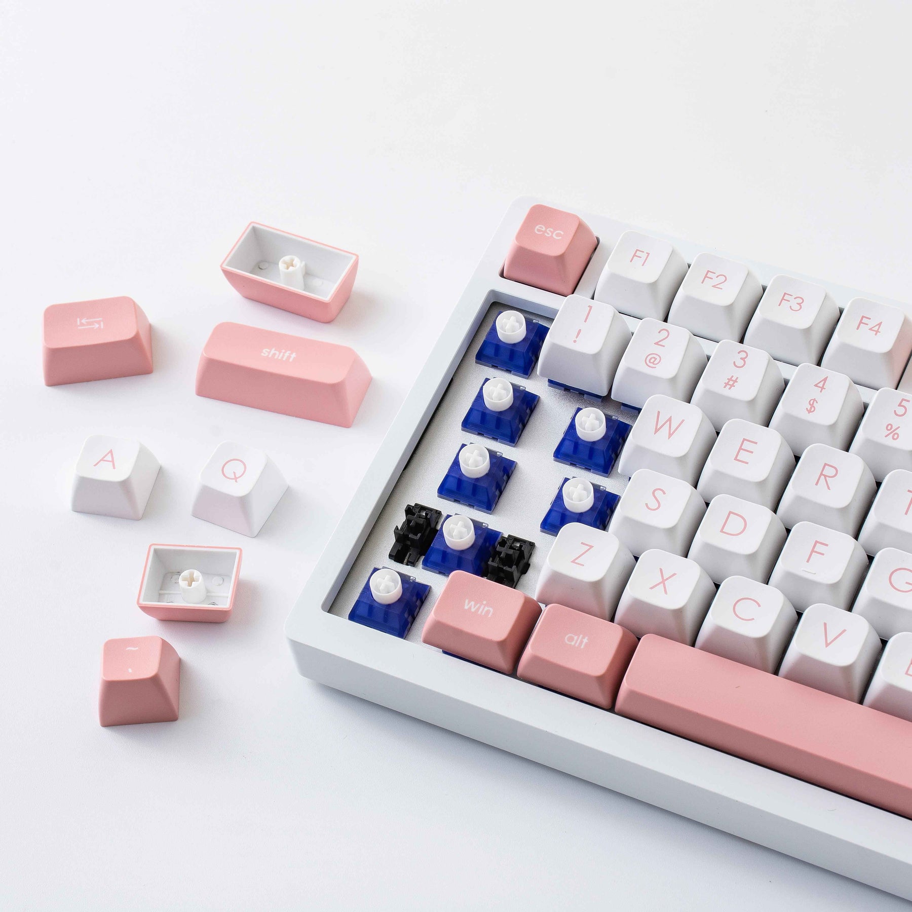 YUNZII AJAZZ AC081 Gasket Hot Swappable RGB Wired Aluminum Mechanical Keyboard - Cat's Paw