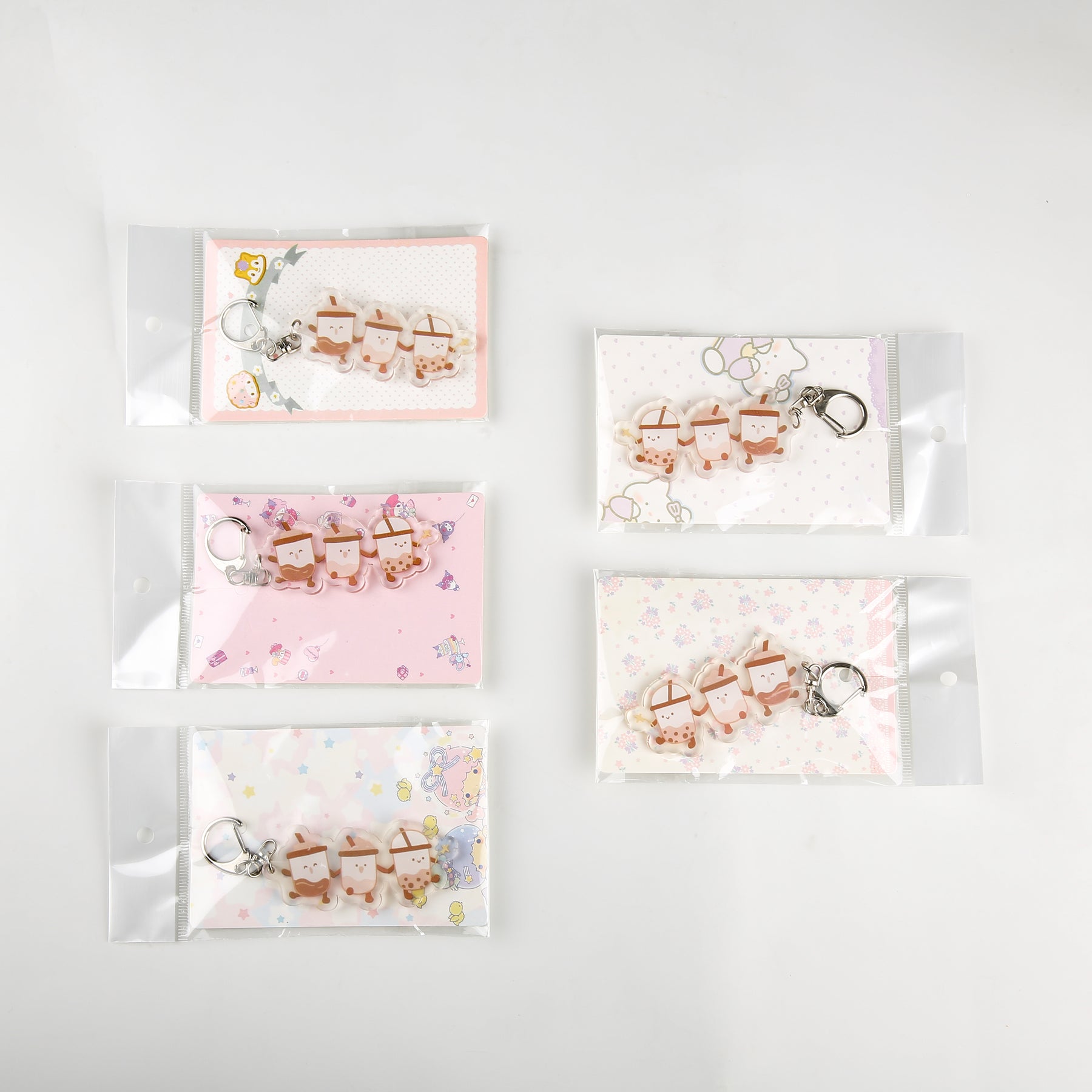 YUNZII Custom Boba Acrylic Key Chain