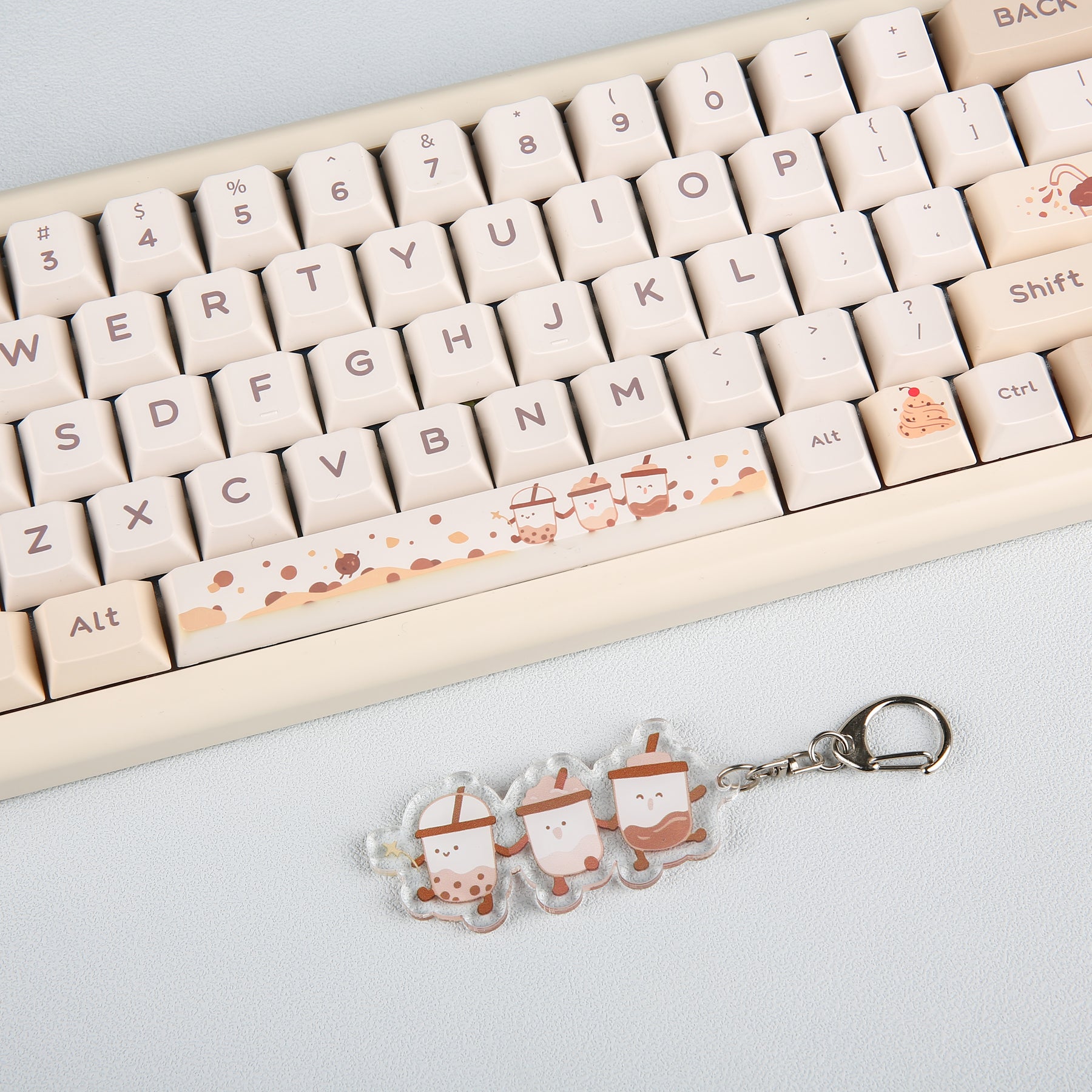 YUNZII Custom Boba Acrylic Key Chain