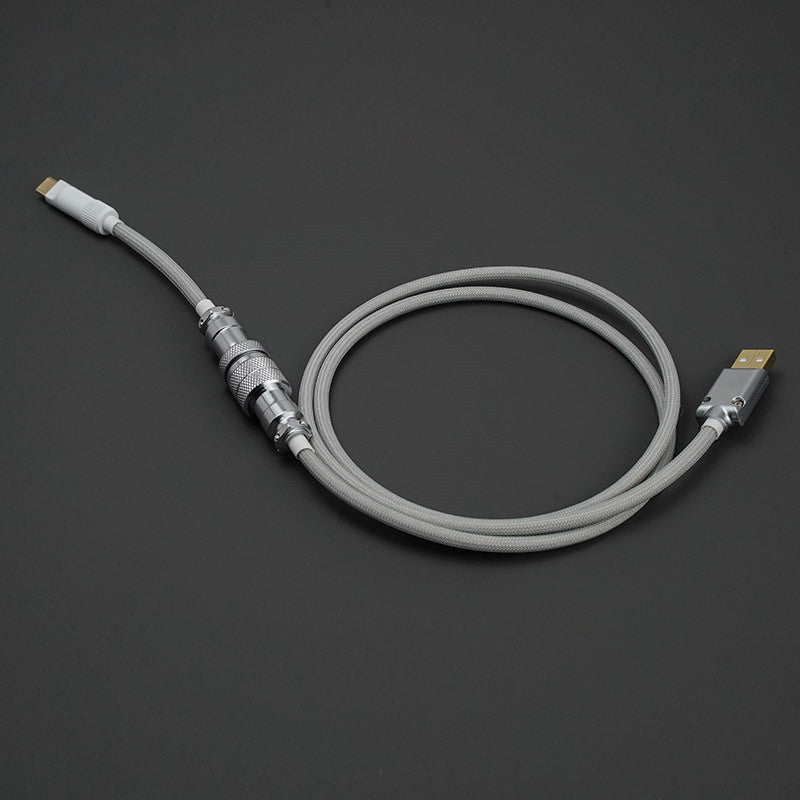 YUNZII CC Standard Custom Aviator USB Cable- Silver