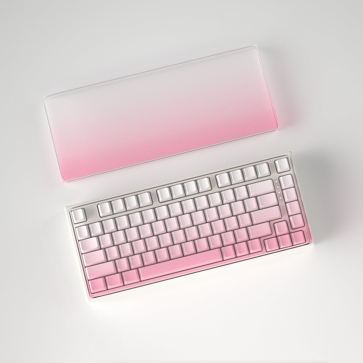 YUNZII Gradient Transparent Acrylic Keyboard Dust Cover