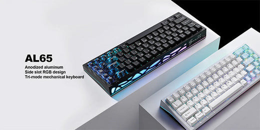 YUNZII AL65 QMK/VIA Custom Hollow Mechanical Keyboard