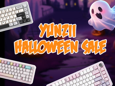 YUNZII Halloween Sale – Hauntingly Good Deals on Keyboards!