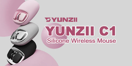 YUNZII C1 Silicone Wireless Mouse — Your First-Ever Squish  Mouse