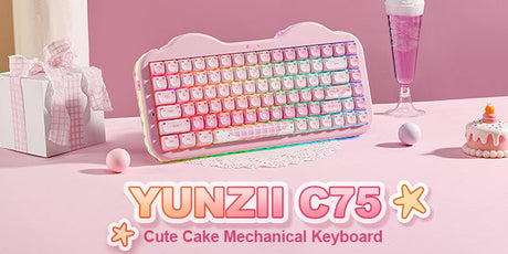 YUNZII C75 MAO Keyboard: The Ultimate Cat & Cuteness Upgrade