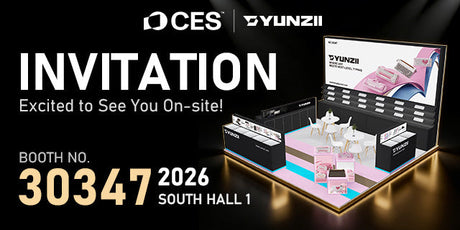 YUNZII CES 2026 Invitation — Excited to See You On-site!