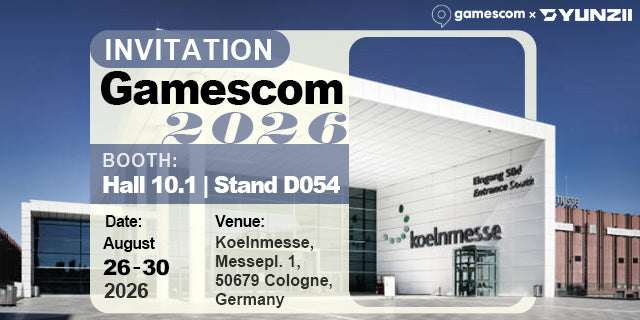 YUNZII at Gamescom 2026 -- New Ideas, Conversations & Connections