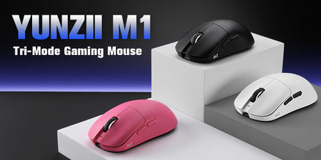 YUNZII M1 Lightweight Tri-Mode Wireless Custom Mouse is Live!