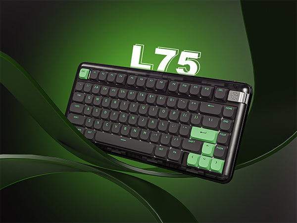 Introducing YUNZII L75 Low Profile Wireless Keyboard -- Now