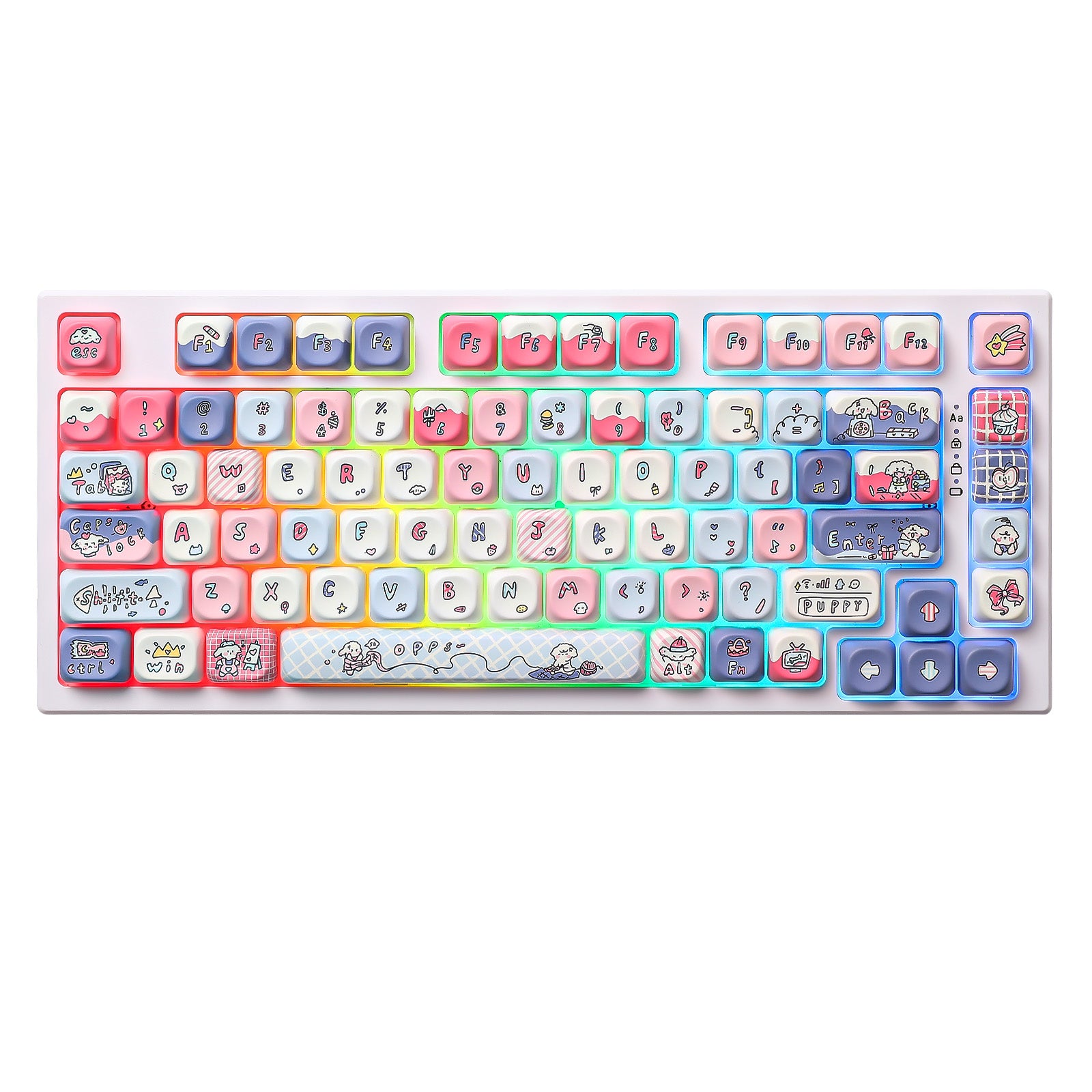 Yunzii Holiday Duck 138 Key MOA Profile Dye Sub PBT Keycap Set