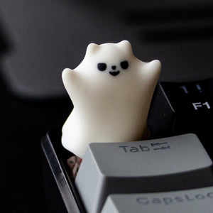 YUNZII Opaque Little Ghost Artisan Keycap