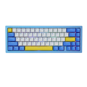 YUNZII Ajazz AC067 Peak Blue 67 Keys Hot-Swappable Gasket Mounted Mechanical Keyboard