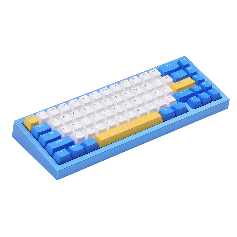 YUNZII Ajazz AC067 Peak Blue 67 Keys Hot-Swappable Gasket Mounted Mechanical Keyboard