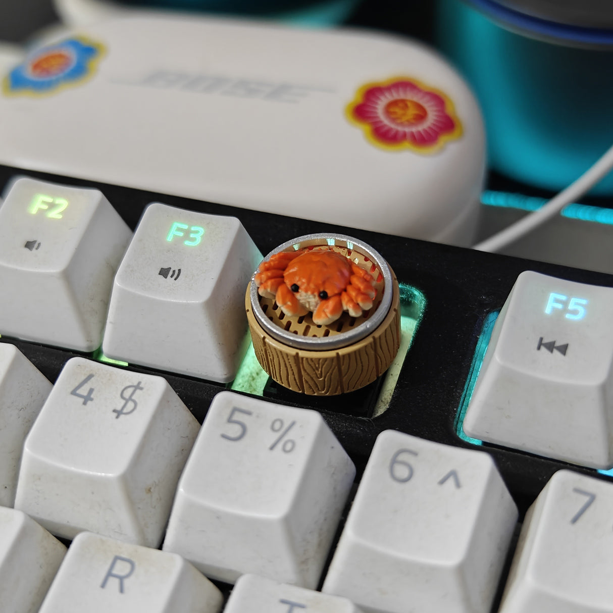 YUNZII Handmade Crab Artisan Keycap