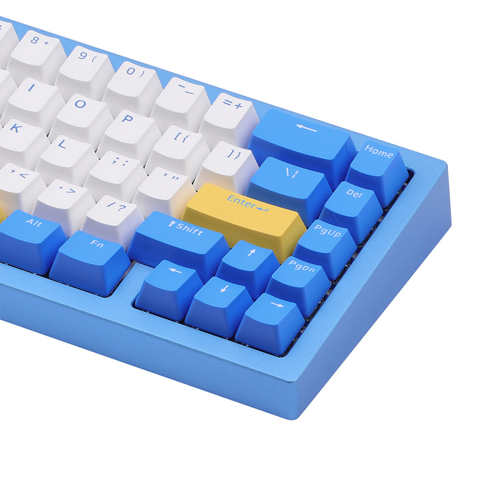 YUNZII Ajazz AC067 Peak Blue 67 Keys Hot-Swappable Gasket Mounted Mechanical Keyboard