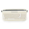 YUNZII ACTTO B309 Snow White Upgraded Rechargeable Wireless Retro Typewriter Keyboard
