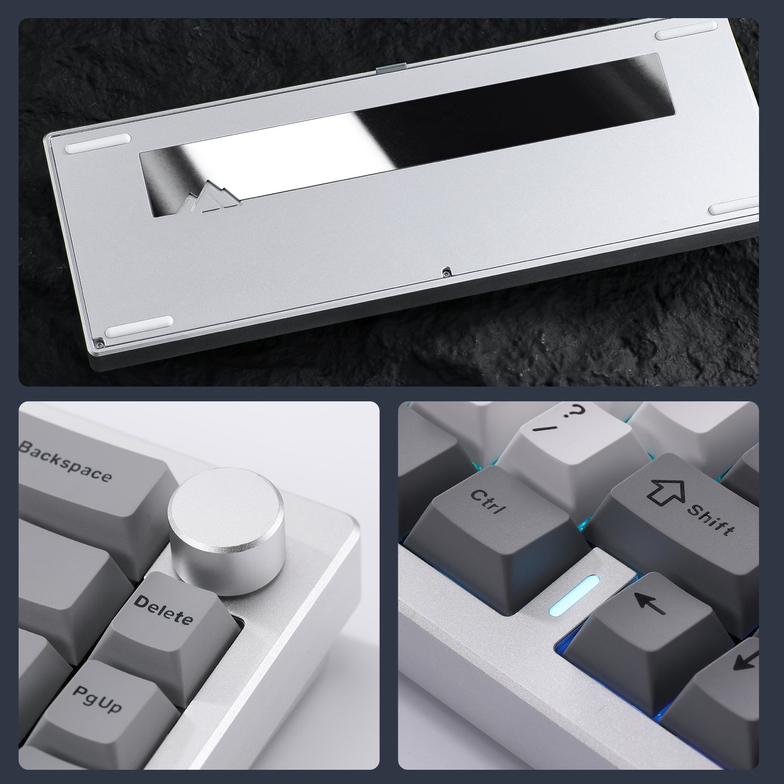 Amazon | YUNZII AL68 メカニカルキーボード ワイヤレス 68キー
