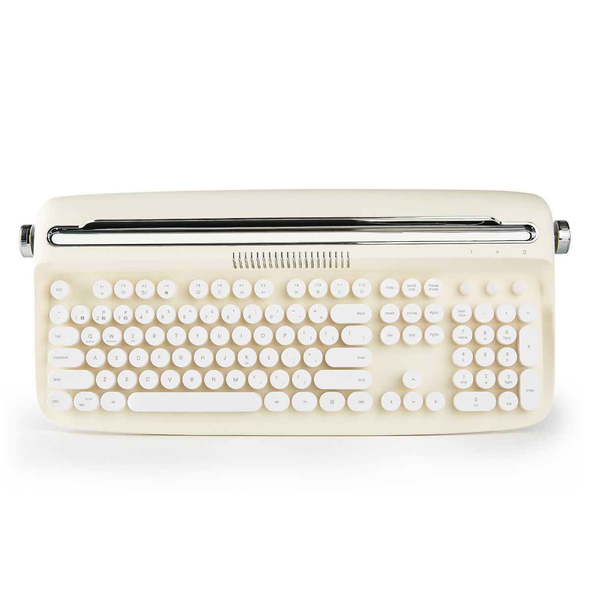 YUNZII ACTTO B503 Wireless Keyboard - Snow White