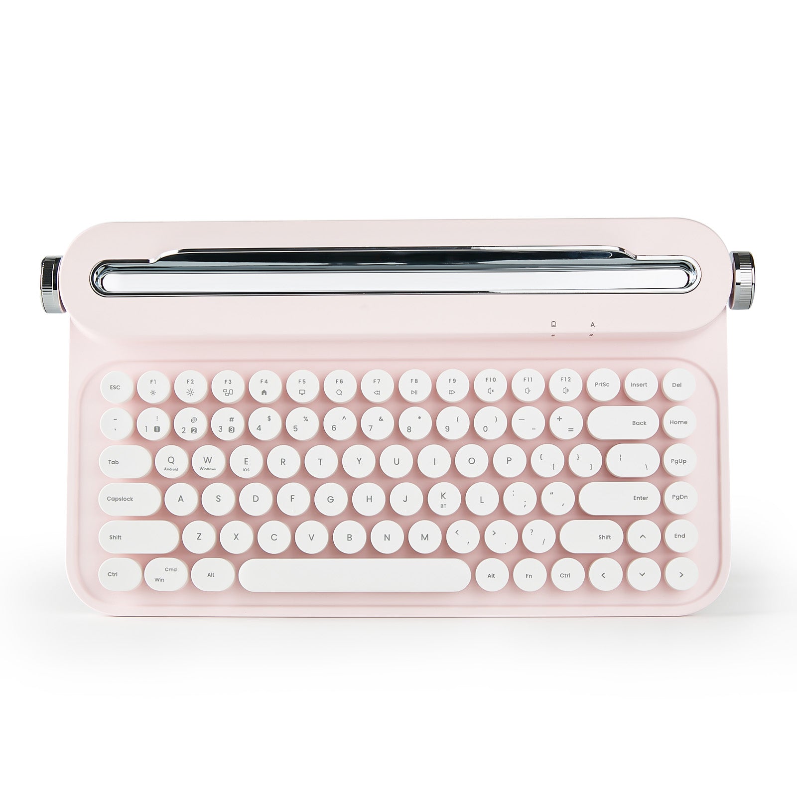 YUNZII ACTTO B305 Wireless Keyboard - Baby Pink keyboard image