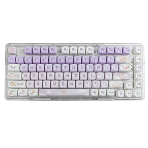 YUNZII Violet Bunny Keycap Set