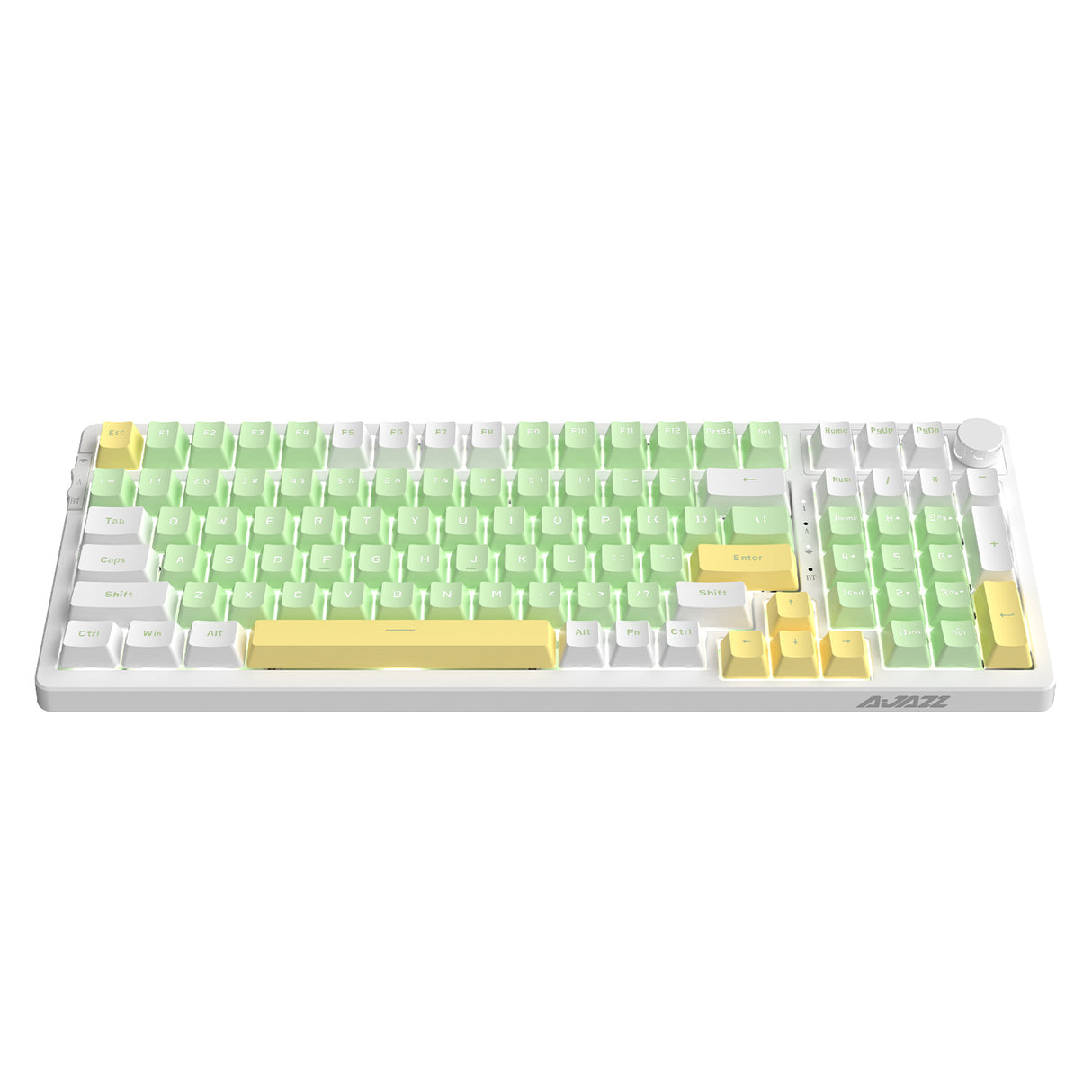 YUNZII Ajazz AK992 Hot-Swappable Gasket Mounted Mechanical Keyboard