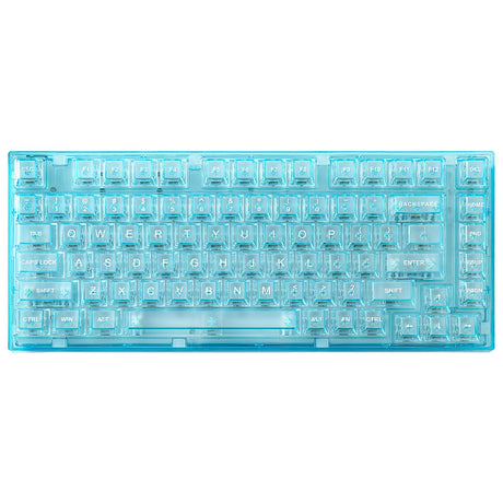 YUNZII X75 PRO 82 Key Wireless Hot Swappable Gasket Transparent Mechanical Keyboard