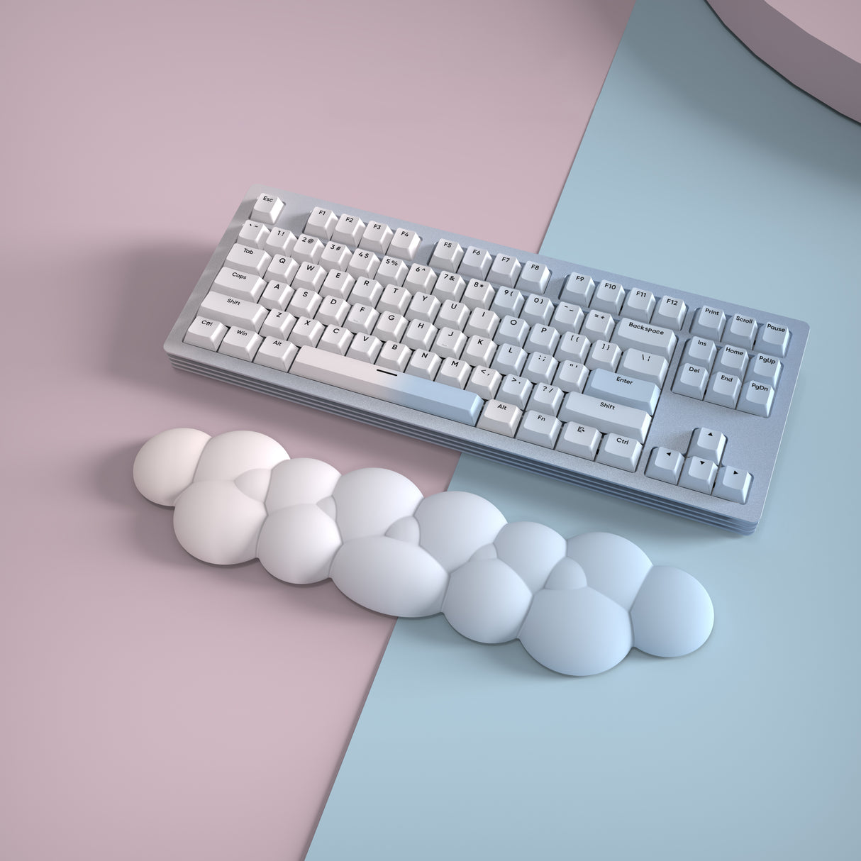 YUNZII Marshmallow Keyboard Wrist Rest