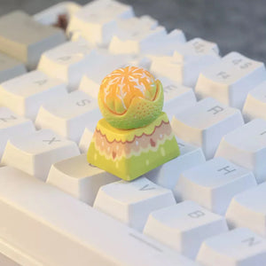 Orange Artisan Keycap