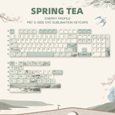 YUNZII Spring Tea Cherry Profile Keycap Set