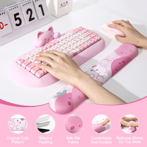 YUNZII Meow Meow Keyboard Wrist Rest