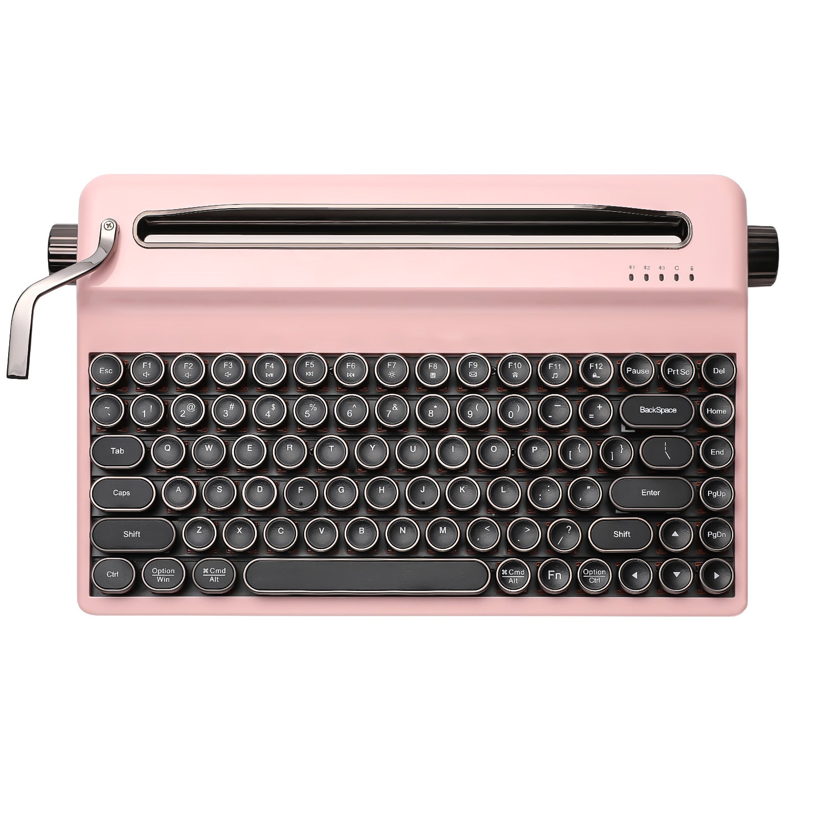 YUNZII QL75 Retro Typewriter QMK/VIA Mechanical Keyboard YUNZII QL75 Retro Typewriter QMK/VIA Mechanical Keyboard
