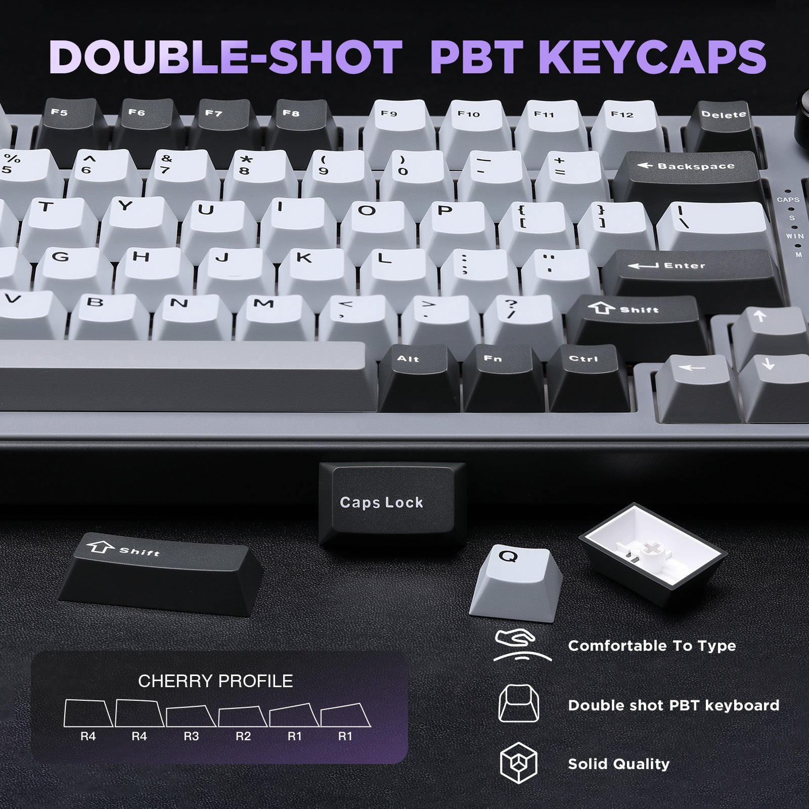 YUNZII B75 Wired RGB Mechanical Keyboard – YUNZII KEYBOARD YUNZII B75 Wired RGB Mechanical Keyboard – YUNZII KEYBOARD