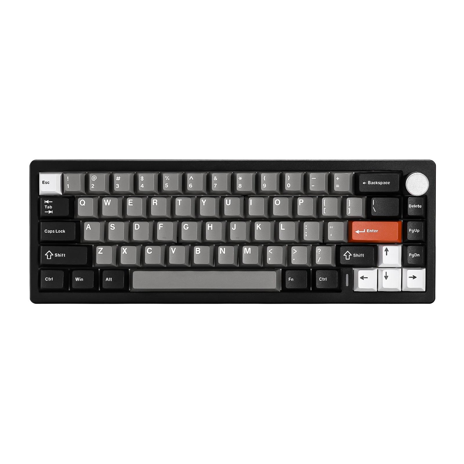 Bàn phím cơ YUNZII AL68 QMK VIA màu đen