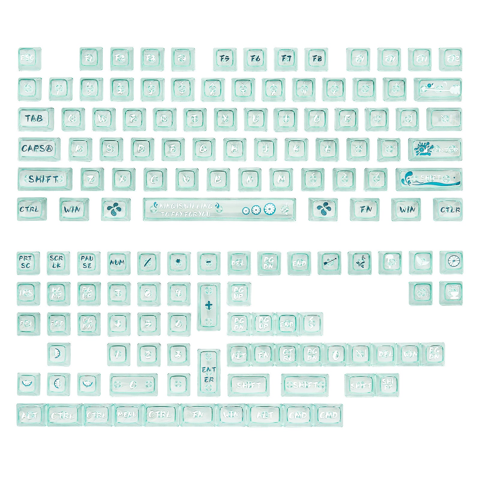YUNZII Lemon Keycap Set – YUNZII KEYBOARD