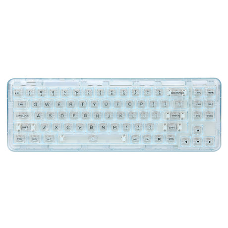 YUNZII X71 Transparent Wireless Gasket Mechanical Keyboard