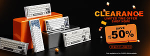 YUNZII C98 MAO Cake Kitten Wireless Mechanical Keyboard