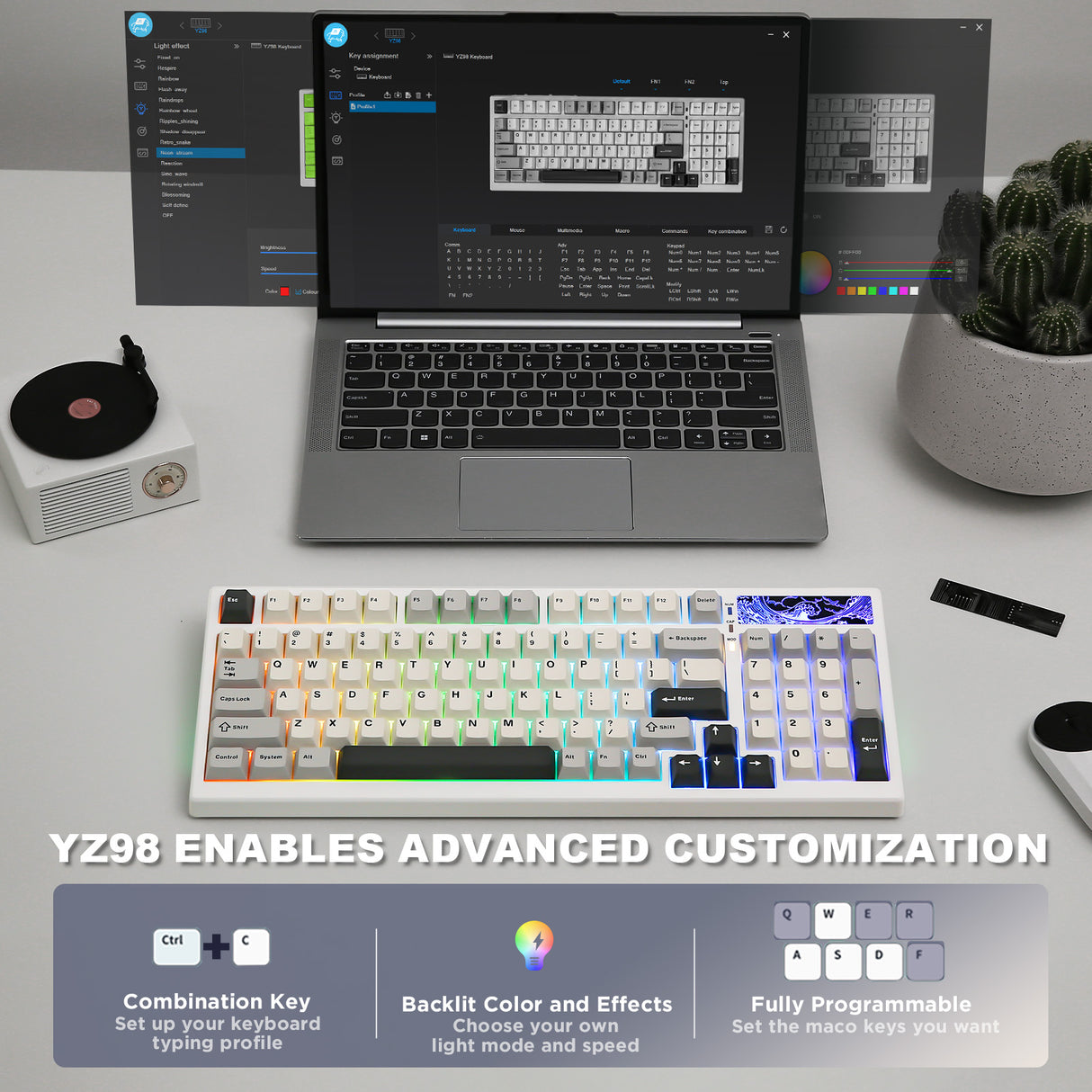 YUNZII YZ98 Mechanical Gaming Keyboard