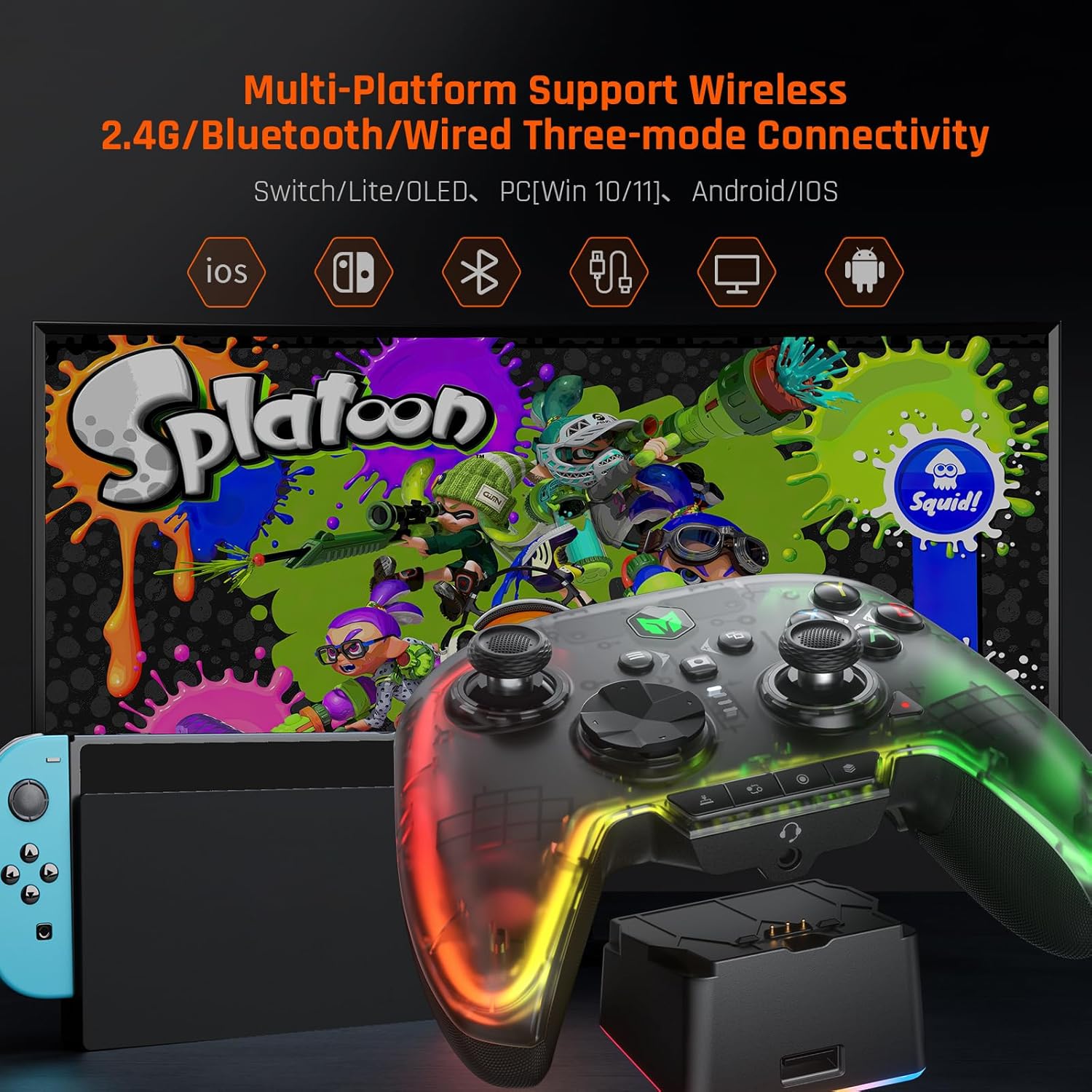 BIGBIG WON Rainbow2 Pro Combo Wireless Switch Controllers – YUNZII KEYBOARD