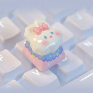 Cute Rabbit Artisan Keyboard