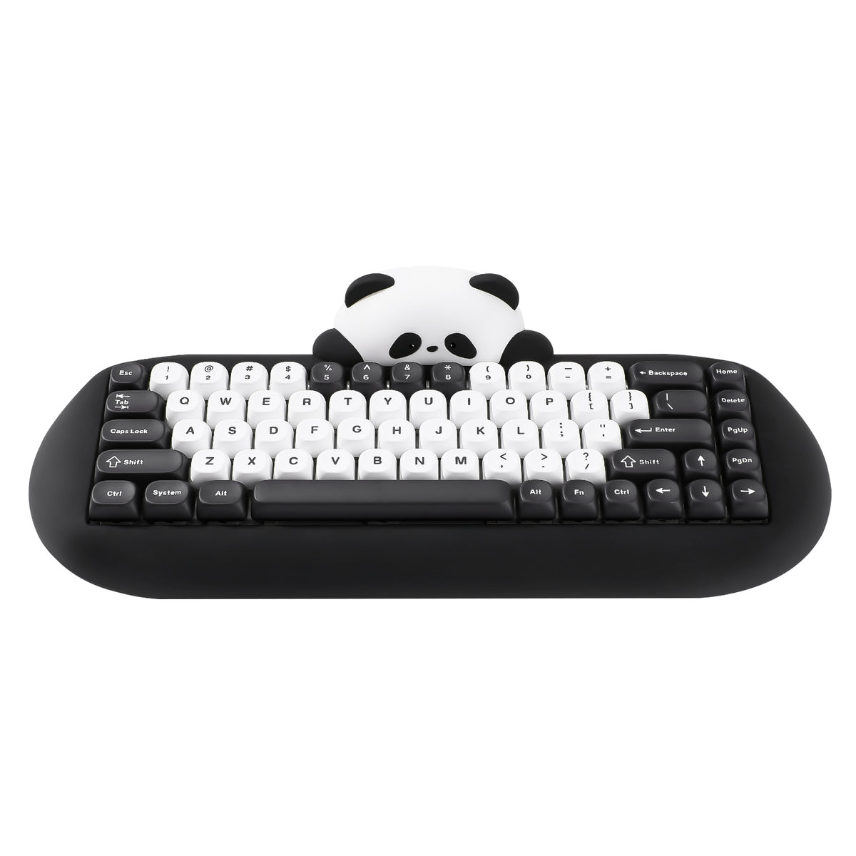 Panda Keyboard Olua YUNZII C68 Panda Wireless Hi-Fi Mechanical Keyboard – YUNZII KEYBOARD