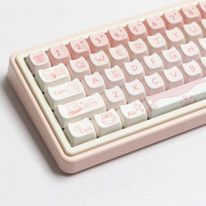 YUNZII Party Kitten MAO Profile Keycap Set