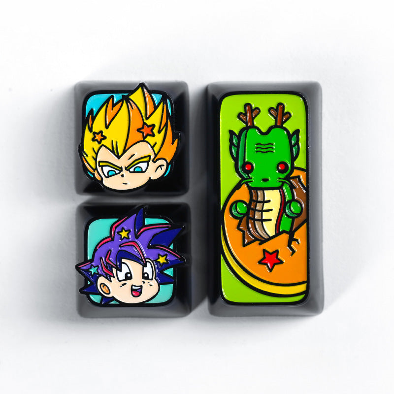 TAC DRAGON BALL Aluminum Artisan Keycaps