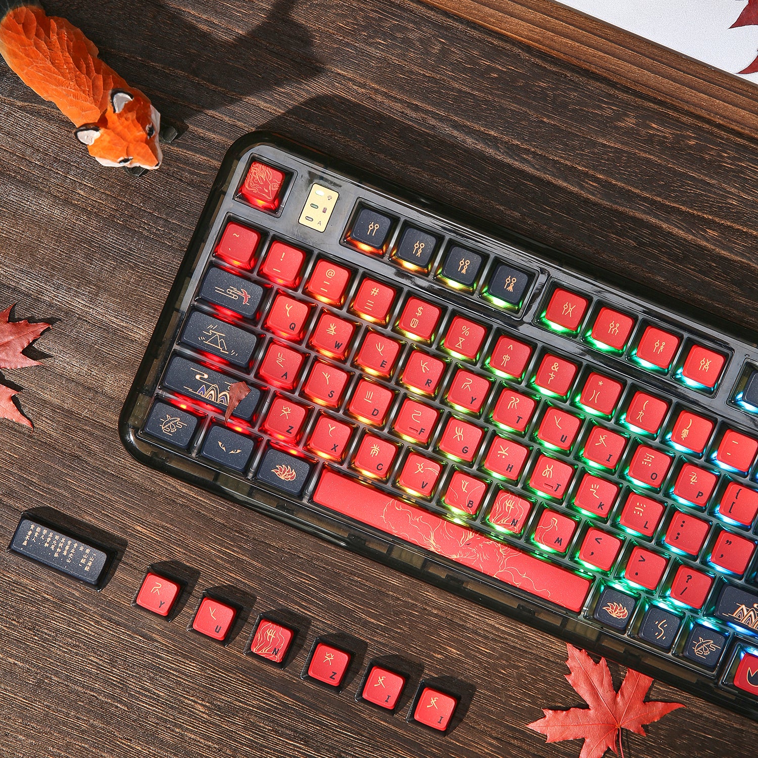 YUNZII Nine-Tailed Fox Keycap Set – YUNZII KEYBOARD
