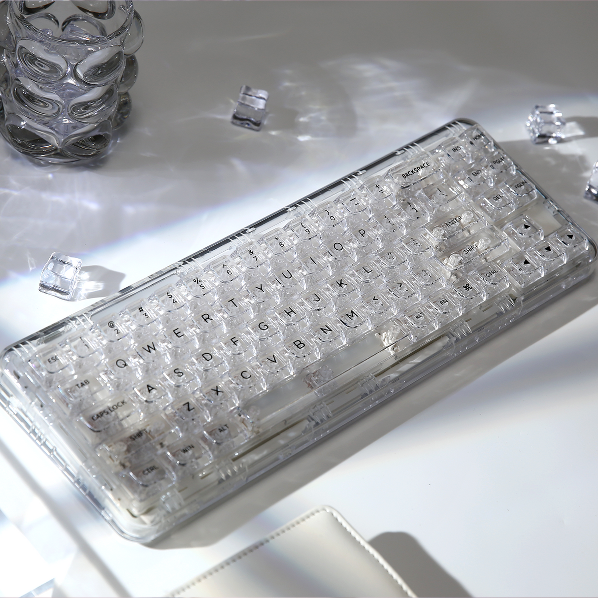 YUNZII X71 Transparent Wireless Gasket Mechanical Keyboard YUNZII X71 Transparent Wireless Gasket Mechanical Keyboard