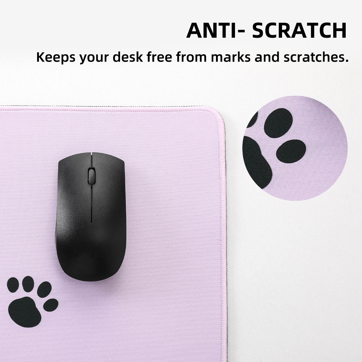 William Shakespeare Portrait Mouse Mat – 23.5x19.6cm Desk Pad With Non-Slip Rubber Base