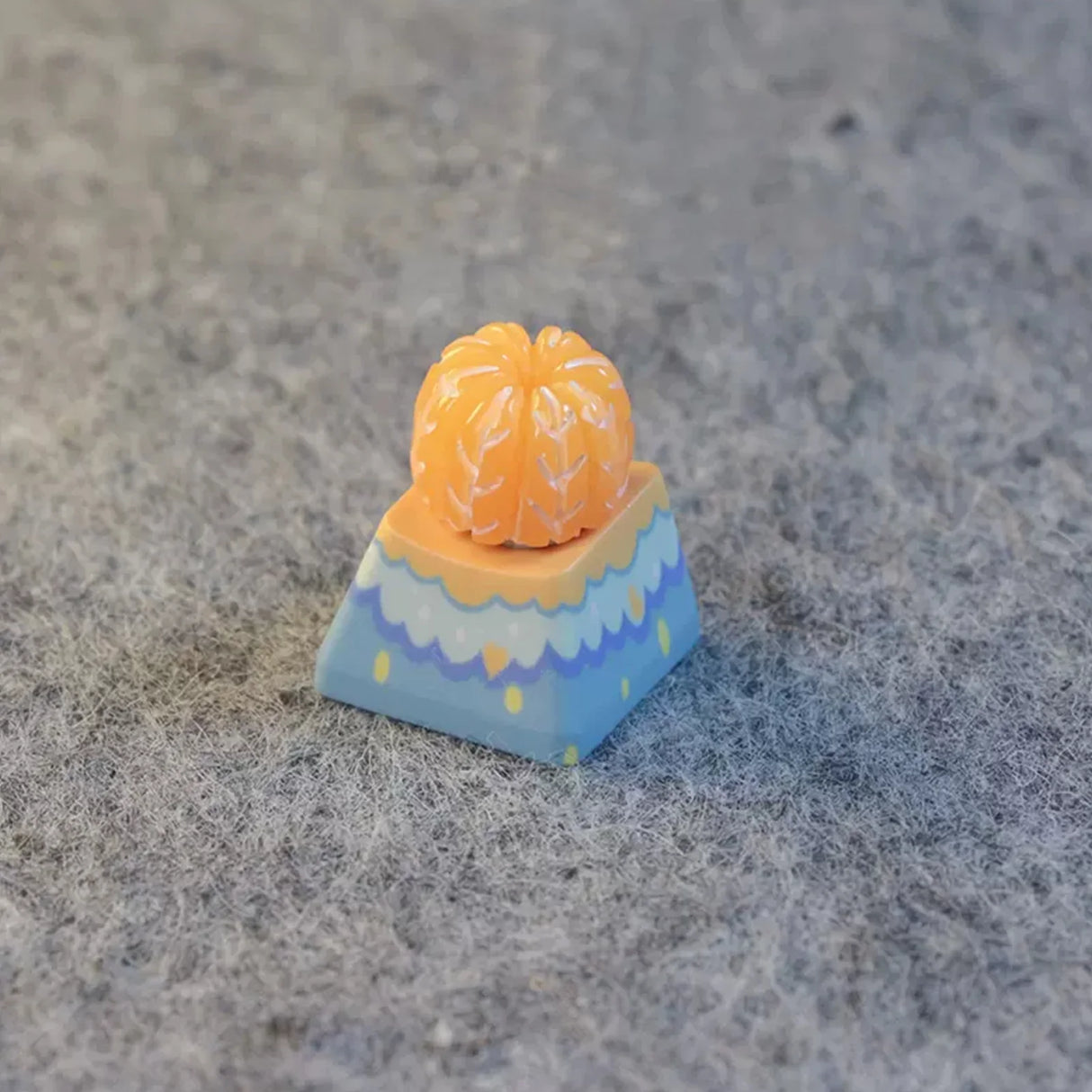 Orange Artisan Keycap