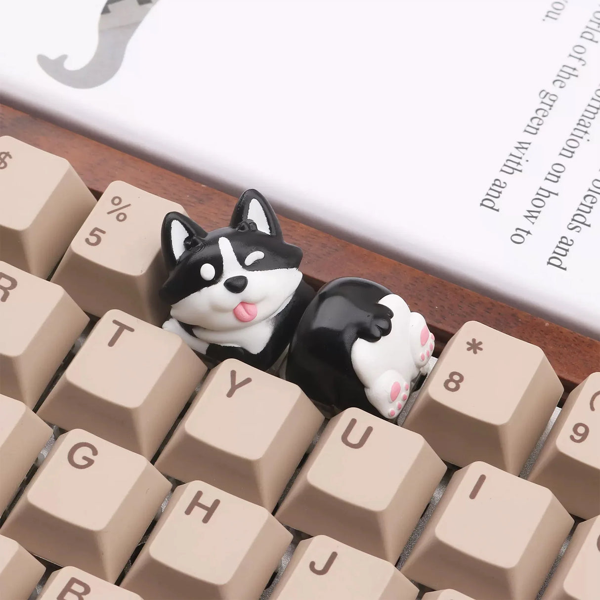 Corgi Body Artisan Keycap