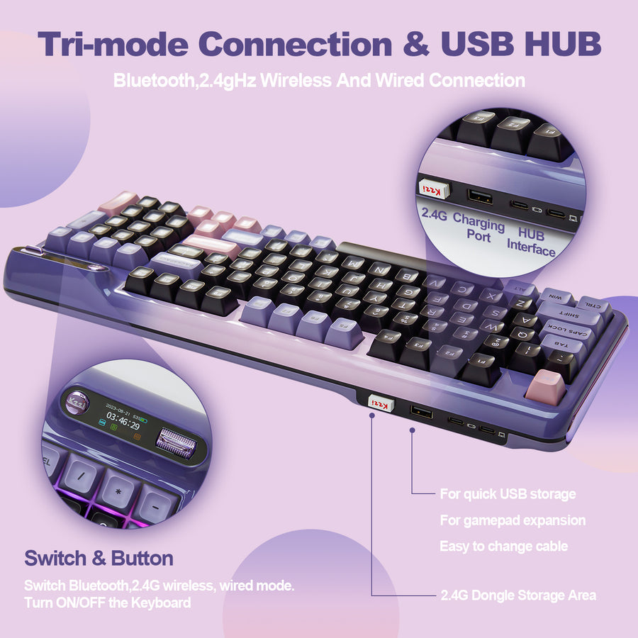 KZZI Z98 Pro – YUNZII KEYBOARD