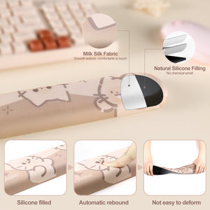 YUNZII Meow Meow Keyboard Wrist Rest